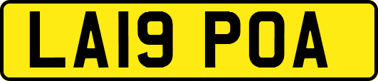 LA19POA