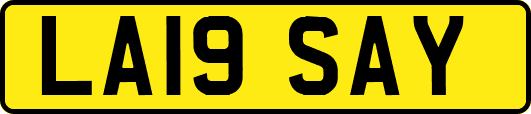 LA19SAY