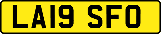 LA19SFO