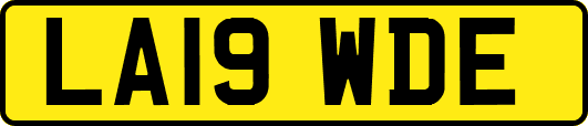 LA19WDE