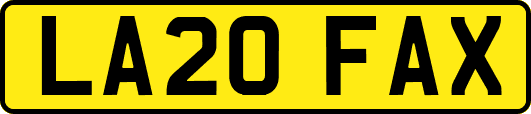 LA20FAX