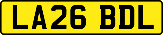 LA26BDL