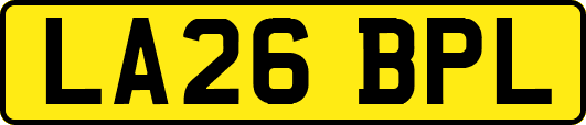 LA26BPL