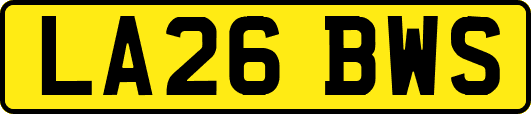 LA26BWS