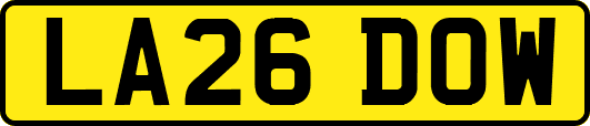 LA26DOW