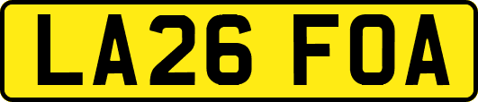 LA26FOA