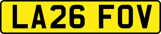 LA26FOV