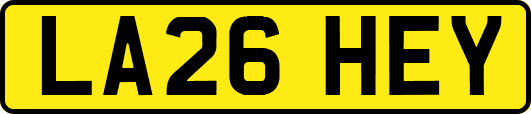 LA26HEY