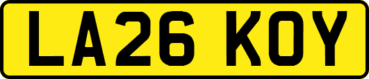 LA26KOY