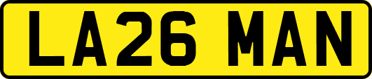 LA26MAN