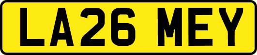LA26MEY