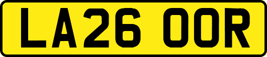 LA26OOR