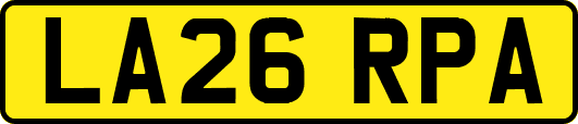 LA26RPA