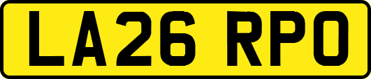 LA26RPO