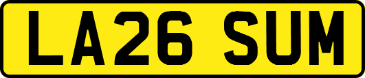 LA26SUM