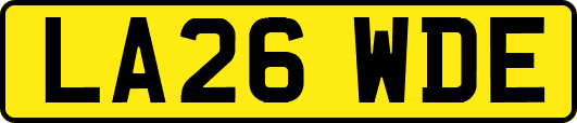 LA26WDE