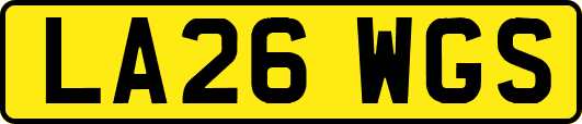 LA26WGS