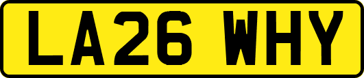 LA26WHY