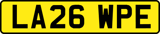 LA26WPE