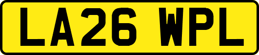 LA26WPL