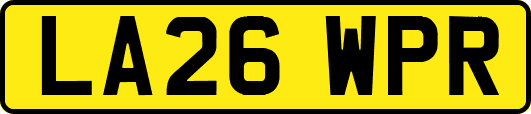 LA26WPR