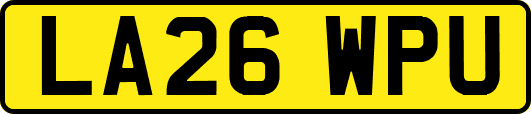 LA26WPU