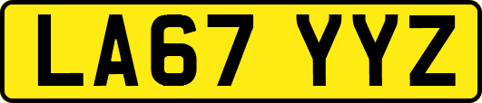 LA67YYZ