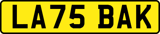 LA75BAK