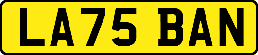 LA75BAN