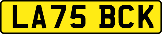 LA75BCK