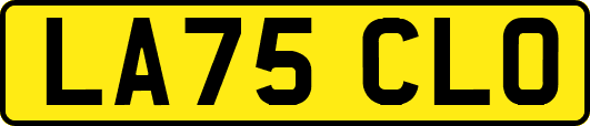 LA75CLO