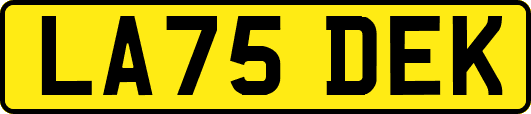 LA75DEK