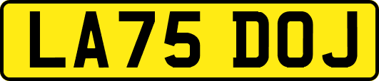 LA75DOJ