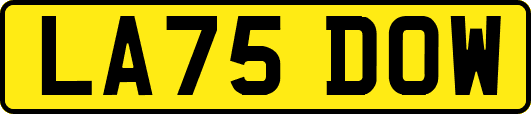 LA75DOW