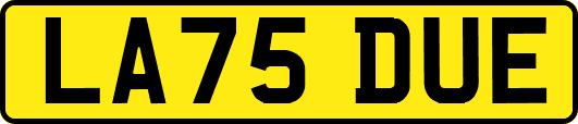 LA75DUE