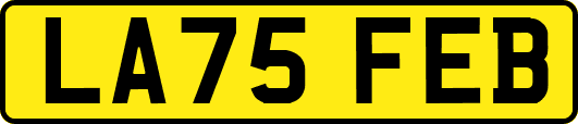 LA75FEB