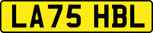 LA75HBL