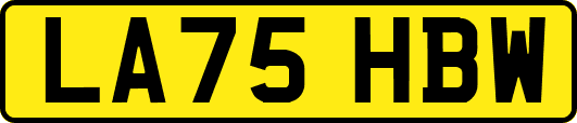 LA75HBW