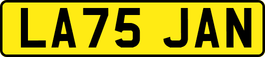 LA75JAN
