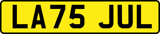 LA75JUL