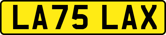 LA75LAX