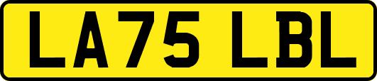 LA75LBL