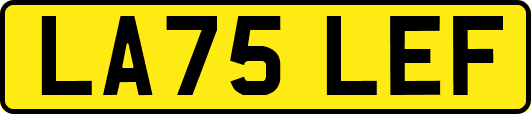 LA75LEF