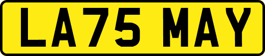 LA75MAY