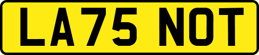 LA75NOT