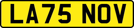 LA75NOV