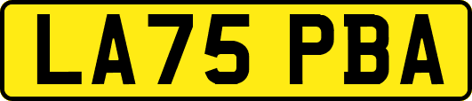 LA75PBA