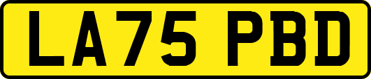 LA75PBD
