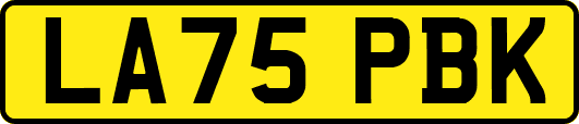 LA75PBK