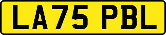 LA75PBL
